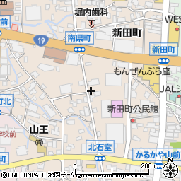 中山茶園周辺の地図