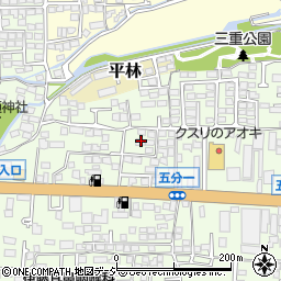 長野県長野市高田448-13周辺の地図