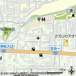 長野県長野市高田449-21周辺の地図