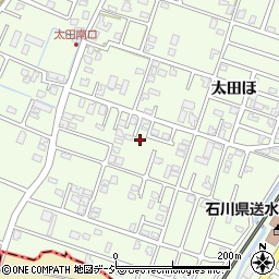 石川県河北郡津幡町太田ほ246-3周辺の地図