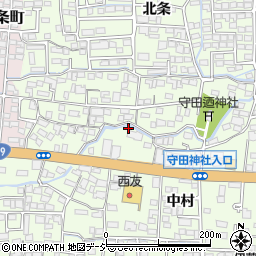 長野県長野市高田326周辺の地図