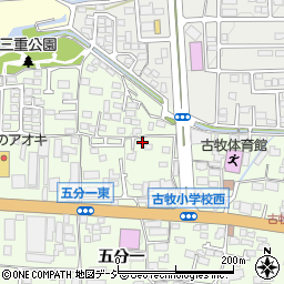 長野県長野市高田514-1周辺の地図