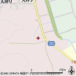 石川県津幡町（河北郡）大坪（ヘ）周辺の地図