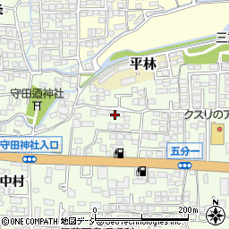 長野県長野市高田453周辺の地図