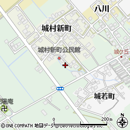 富山県富山市城村新町77周辺の地図