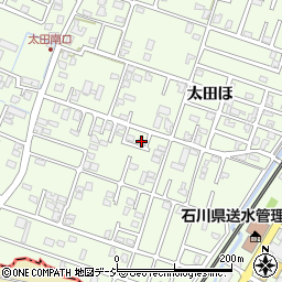 石川県河北郡津幡町太田ほ244-8周辺の地図