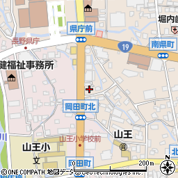 長野県行政書士会　外国人材受入企業サポートセンター周辺の地図