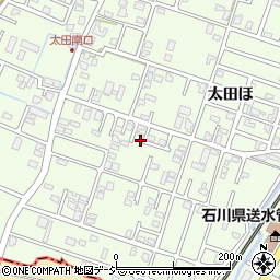 石川県河北郡津幡町太田ほ246-1周辺の地図