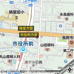 富士火災　長野ビル管理事務所周辺の地図