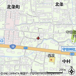 長野県長野市高田219周辺の地図