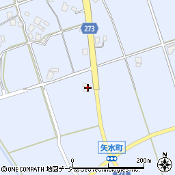 富山県小矢部市矢水町272周辺の地図