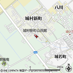 富山県富山市城村新町76周辺の地図