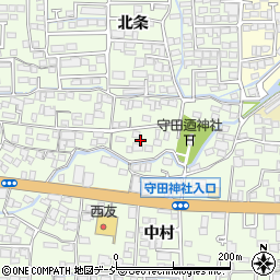 長野県長野市高田183周辺の地図