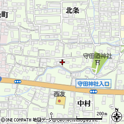 長野県長野市高田199-1周辺の地図