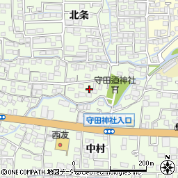 長野県長野市高田184周辺の地図