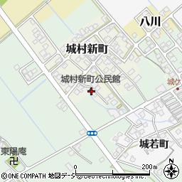 富山県富山市城村新町70周辺の地図