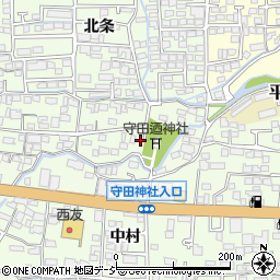 長野県長野市高田173周辺の地図