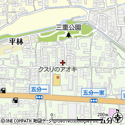 長野県長野市高田477周辺の地図