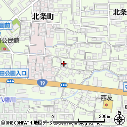 長野県長野市高田228周辺の地図