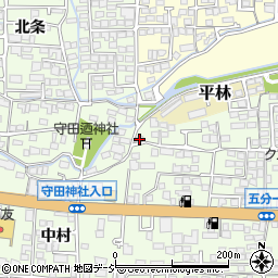 長野県長野市高田465-14周辺の地図