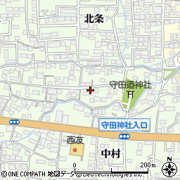 長野県長野市高田196周辺の地図