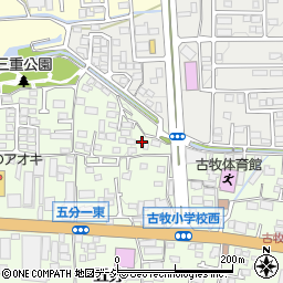 長野県長野市高田500周辺の地図