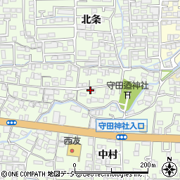 長野県長野市高田189周辺の地図