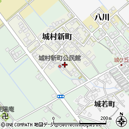 富山県富山市城村新町75周辺の地図