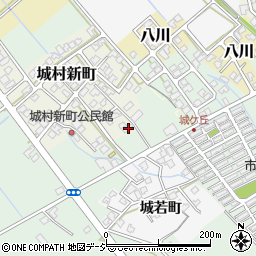 富山県富山市城村新町141周辺の地図