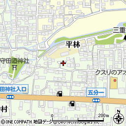 長野県長野市高田467周辺の地図