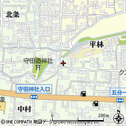 長野県長野市高田465周辺の地図