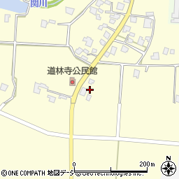 富山県小矢部市道林寺141周辺の地図