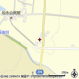 富山県小矢部市松永2075周辺の地図
