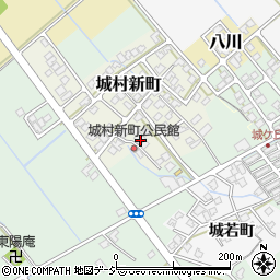 富山県富山市城村新町74周辺の地図