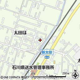 石川県河北郡津幡町太田ほ188-16周辺の地図