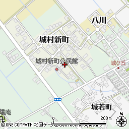 富山県富山市城村新町82周辺の地図