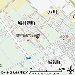 富山県富山市城村新町130周辺の地図