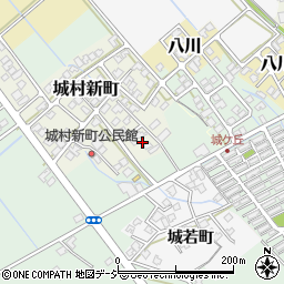 富山県富山市城村新町134周辺の地図