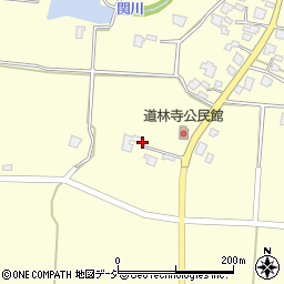 富山県小矢部市道林寺101周辺の地図
