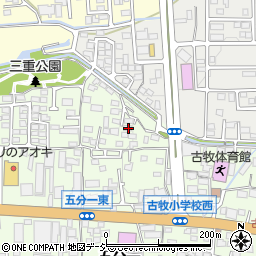 長野県長野市高田502周辺の地図