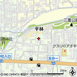 長野県長野市高田470-1周辺の地図