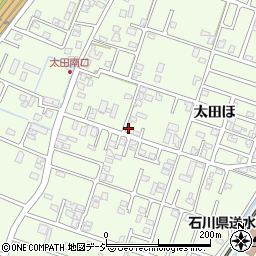 石川県河北郡津幡町太田ほ217-4周辺の地図
