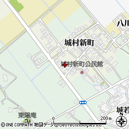富山県富山市城村新町60周辺の地図