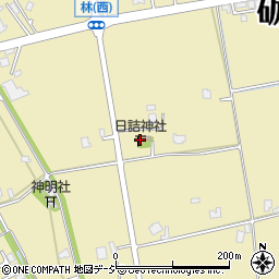 日詰神社周辺の地図