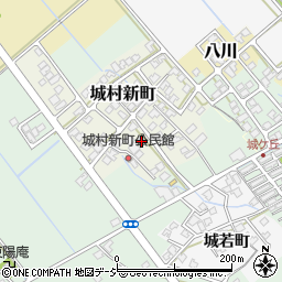 富山県富山市城村新町83周辺の地図
