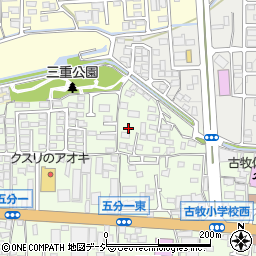 長野県長野市高田505周辺の地図