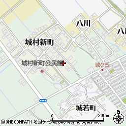 富山県富山市城村新町132周辺の地図