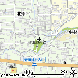 長野県長野市高田165周辺の地図