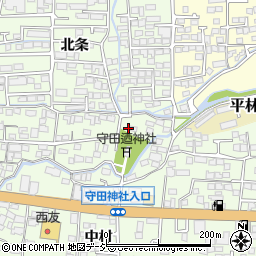 長野県長野市高田164周辺の地図