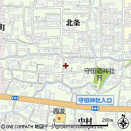 長野県長野市高田194周辺の地図